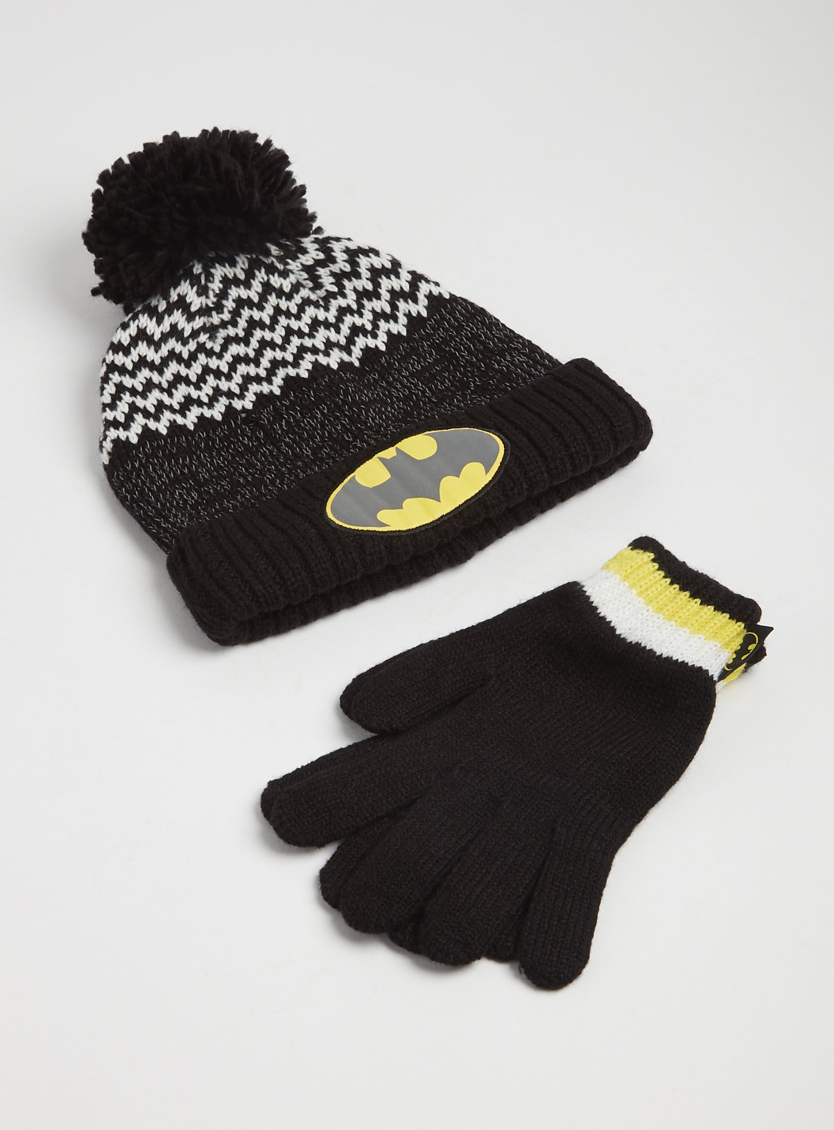 batman hat and mittens